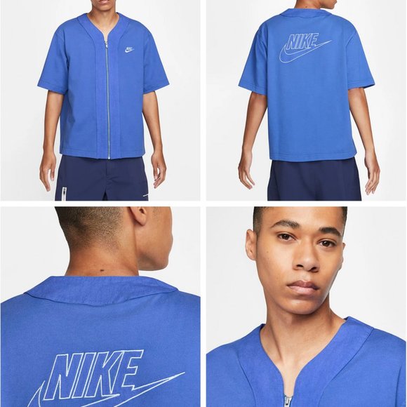 Nike Sportswear Sport Essentials+ Men's French Terry Short-Sleeve Top - Picture 1 of 1